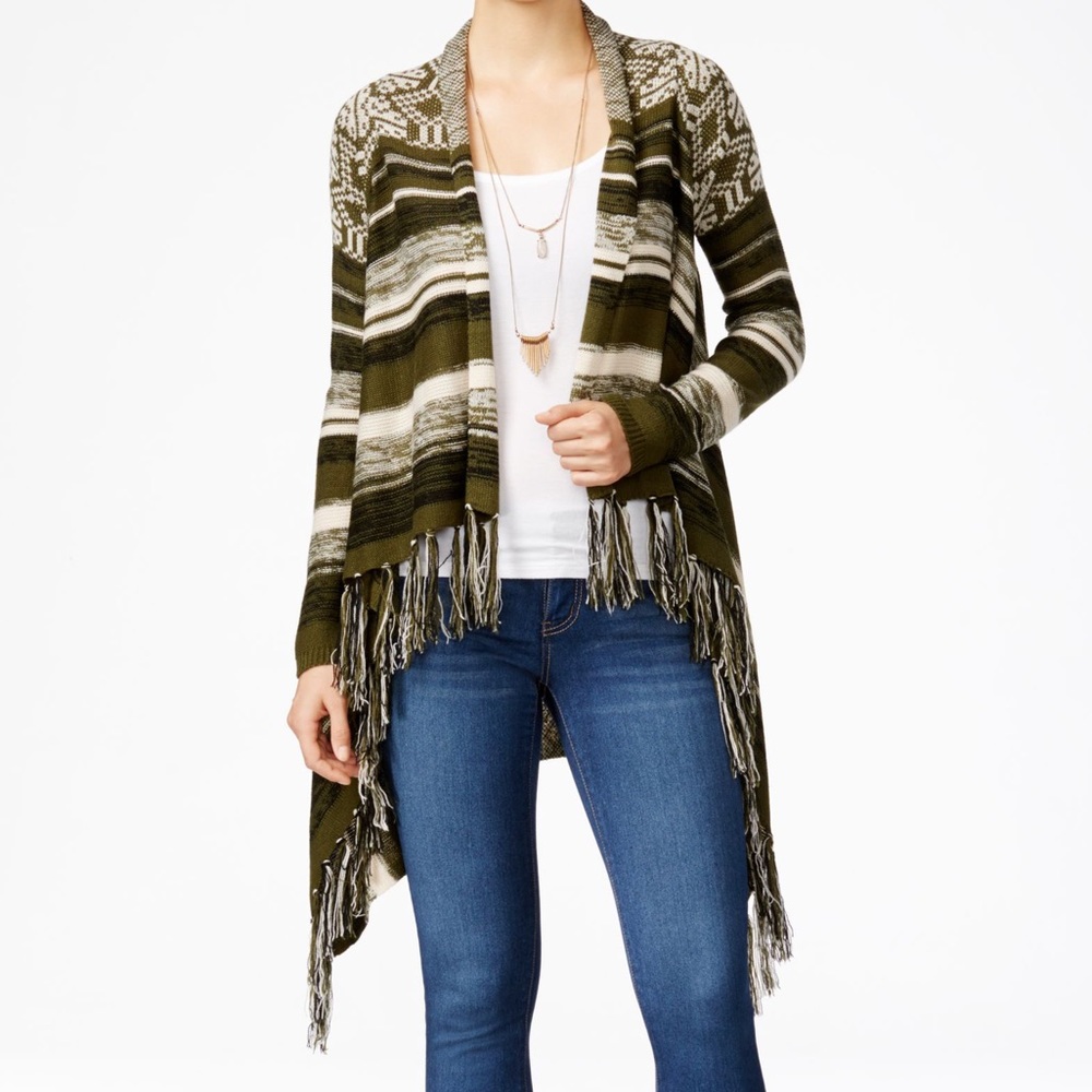 NWT Patterned Cardigan - Picture 6 of 6